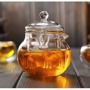 225ml Glass teapot