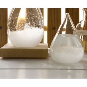 Storm glass for Christmas